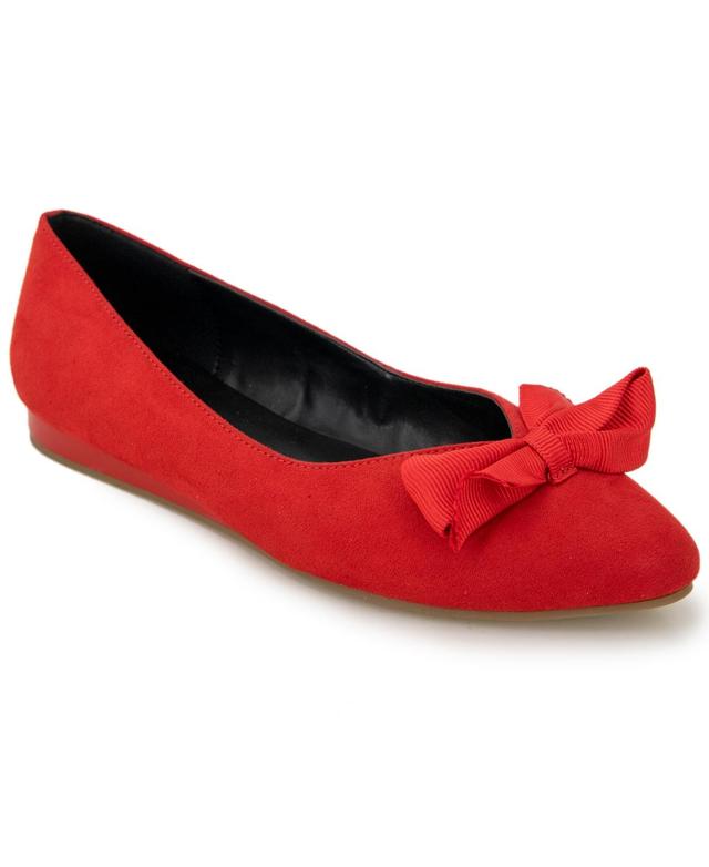 Kenneth Cole Reaction Womens Lily Bow Flats Product Image