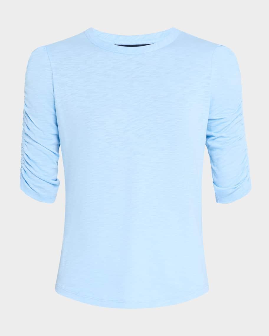 Waldorf Ruched-Sleeve Tee Product Image