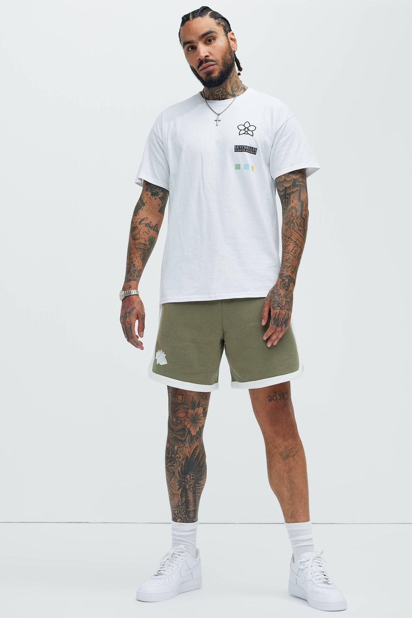 Flower District Short Sleeve Tee - White Product Image