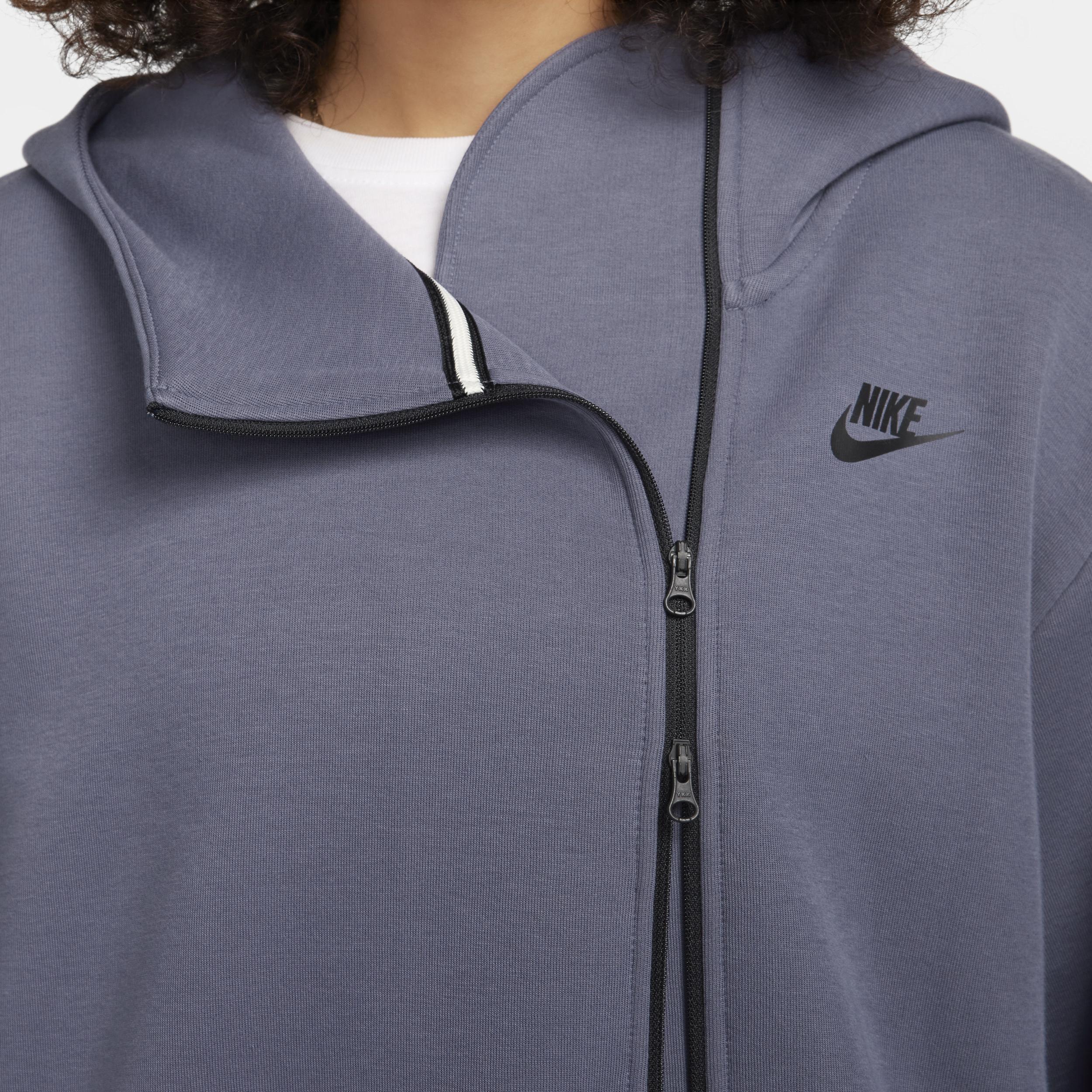 Women's Nike Sportswear Tech Fleece Oversized Full-Zip Hoodie Cape Product Image