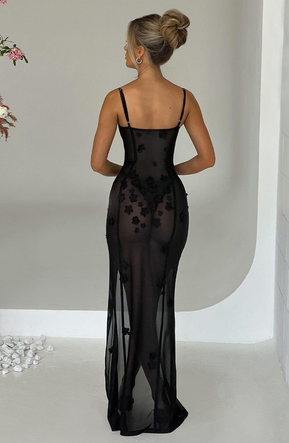 Dalary Maxi Dress - Black Product Image