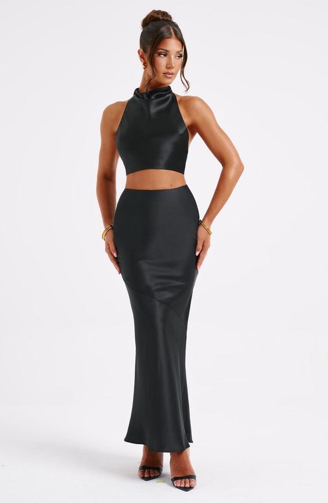 Zaylee Maxi Skirt - Black Product Image