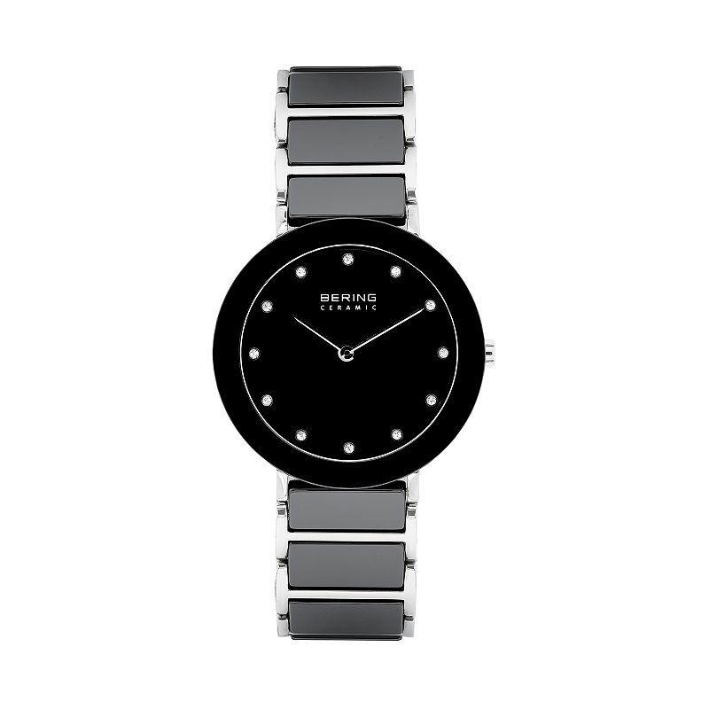 BERING Womens Black Ceramic Link Watch - 11435-749 Product Image