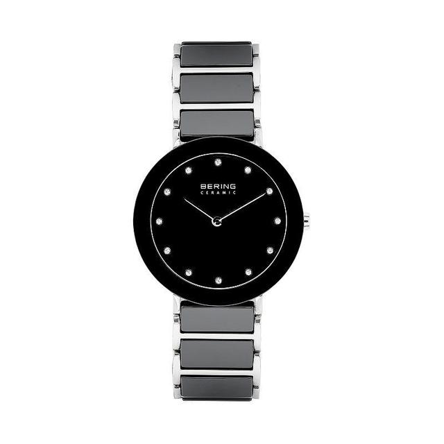 BERING Womens Black Ceramic Link Watch - 11435-749 Product Image