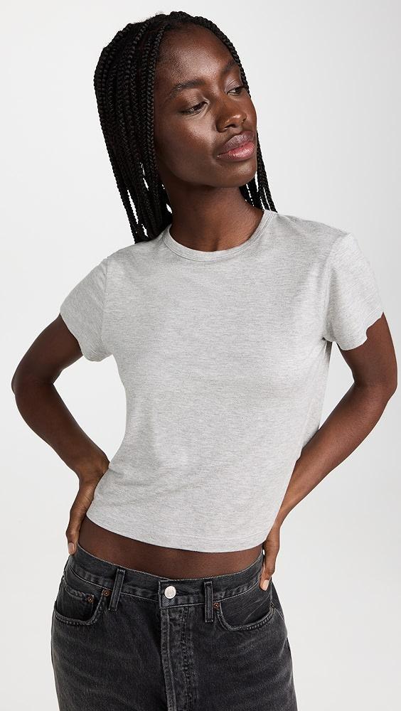 AGOLDE Adine Shrunken Tee | Shopbop Product Image