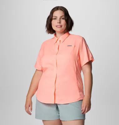 Columbia Women's PFG Tamiami II Short Sleeve Shirt - Plus Size- Product Image