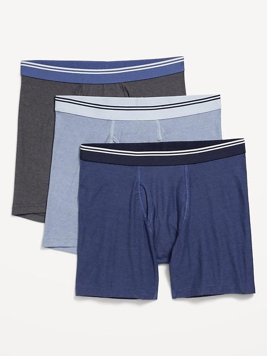 3-Pack Soft-Washed Boxer Briefs -- 6.25-inch inseam Product Image