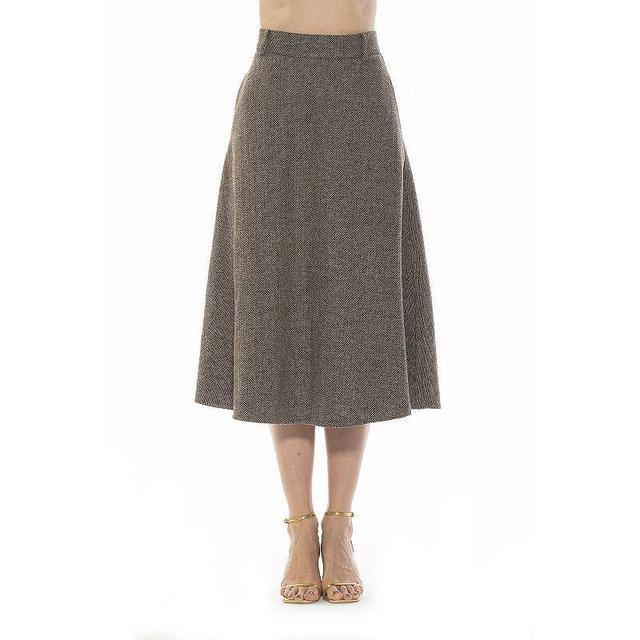 Womens ALEXIA ADMOR Leonie Tweed Full Maxi Skirt Product Image