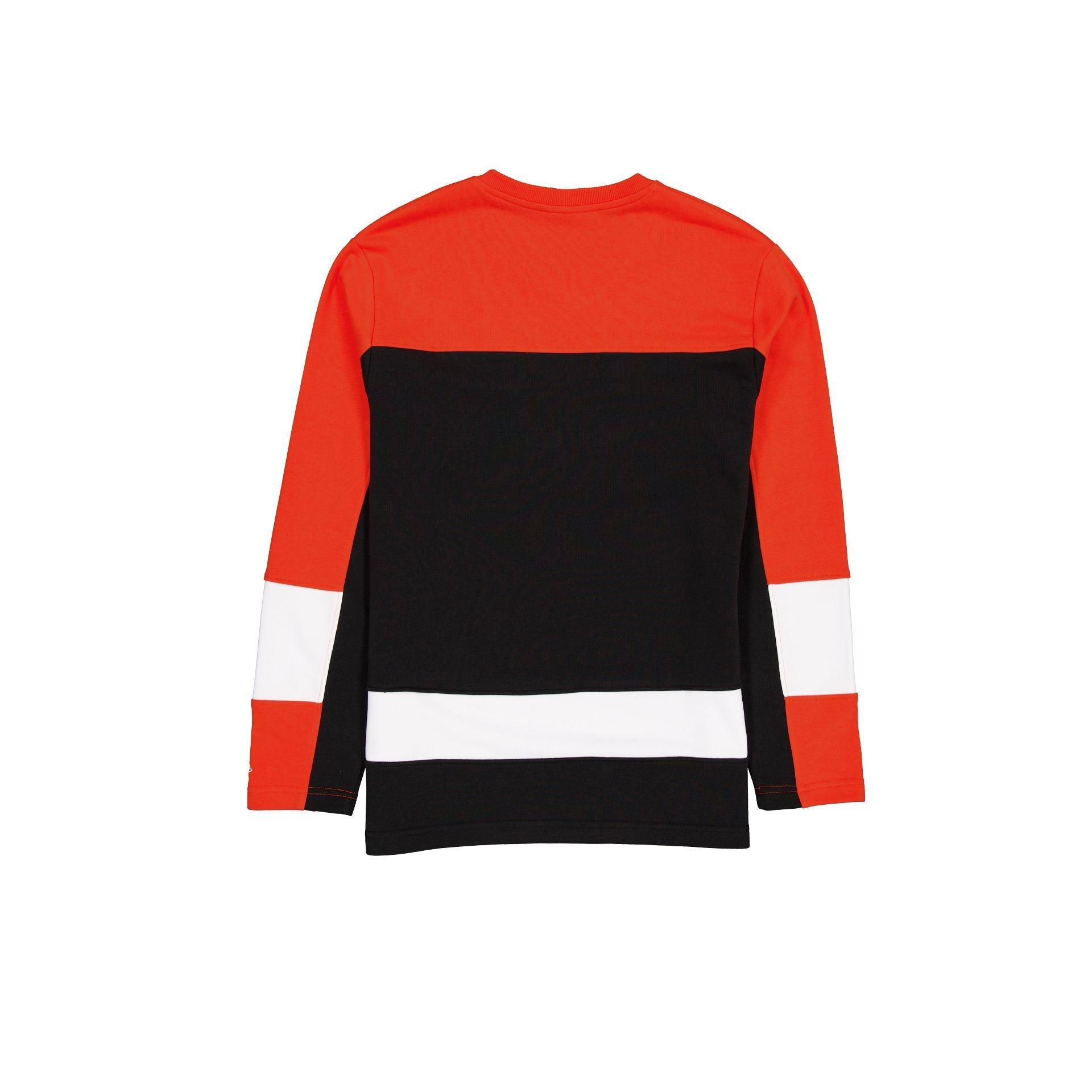 Philadelphia Flyers Throwback Long Sleeve T-Shirt Male Product Image