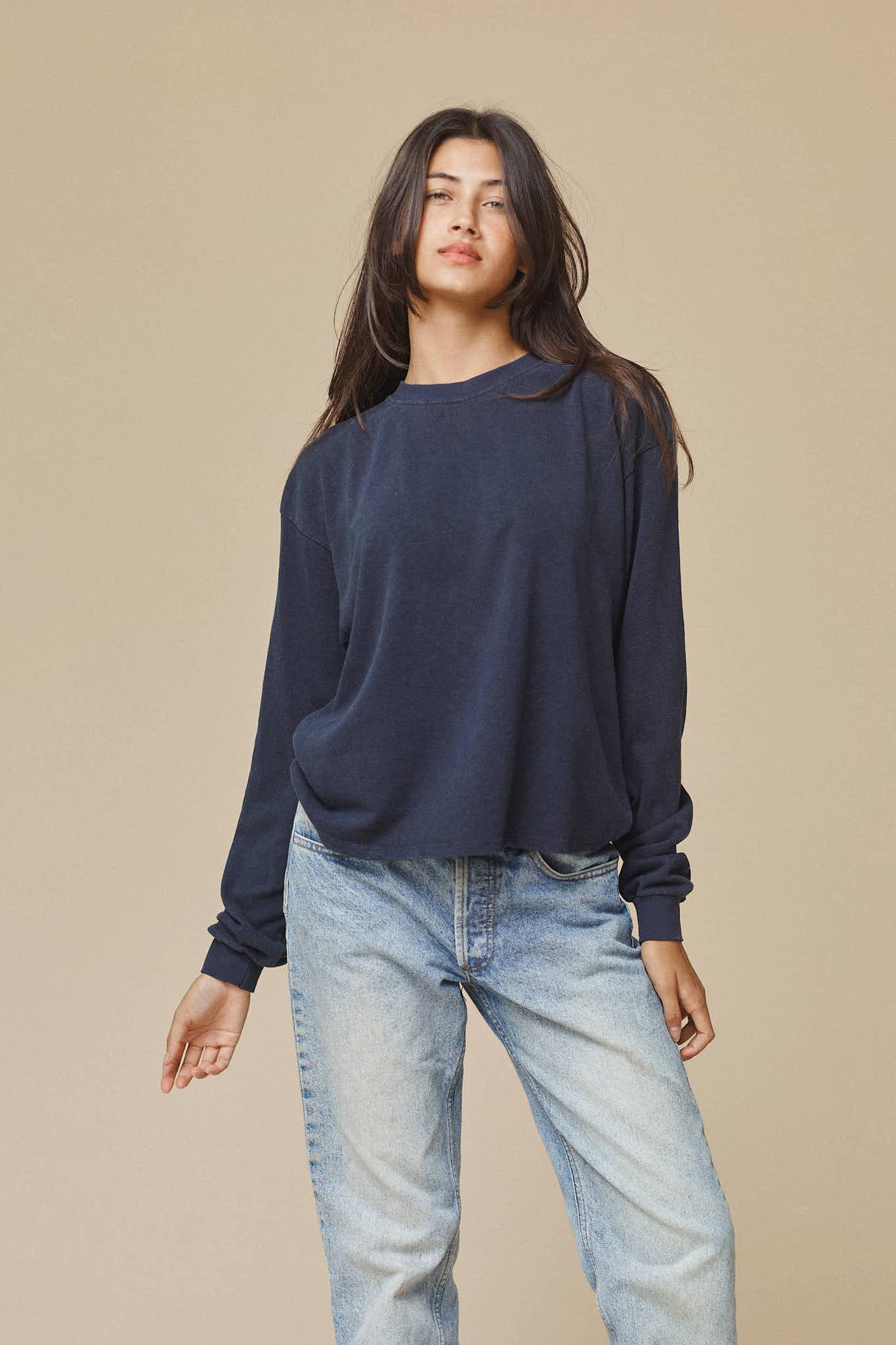 Tatoosh Cropped Long Sleeve Tee Female Product Image