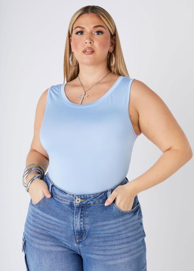 Plus Size Basic Knit Cami Ashley Stewart Product Image