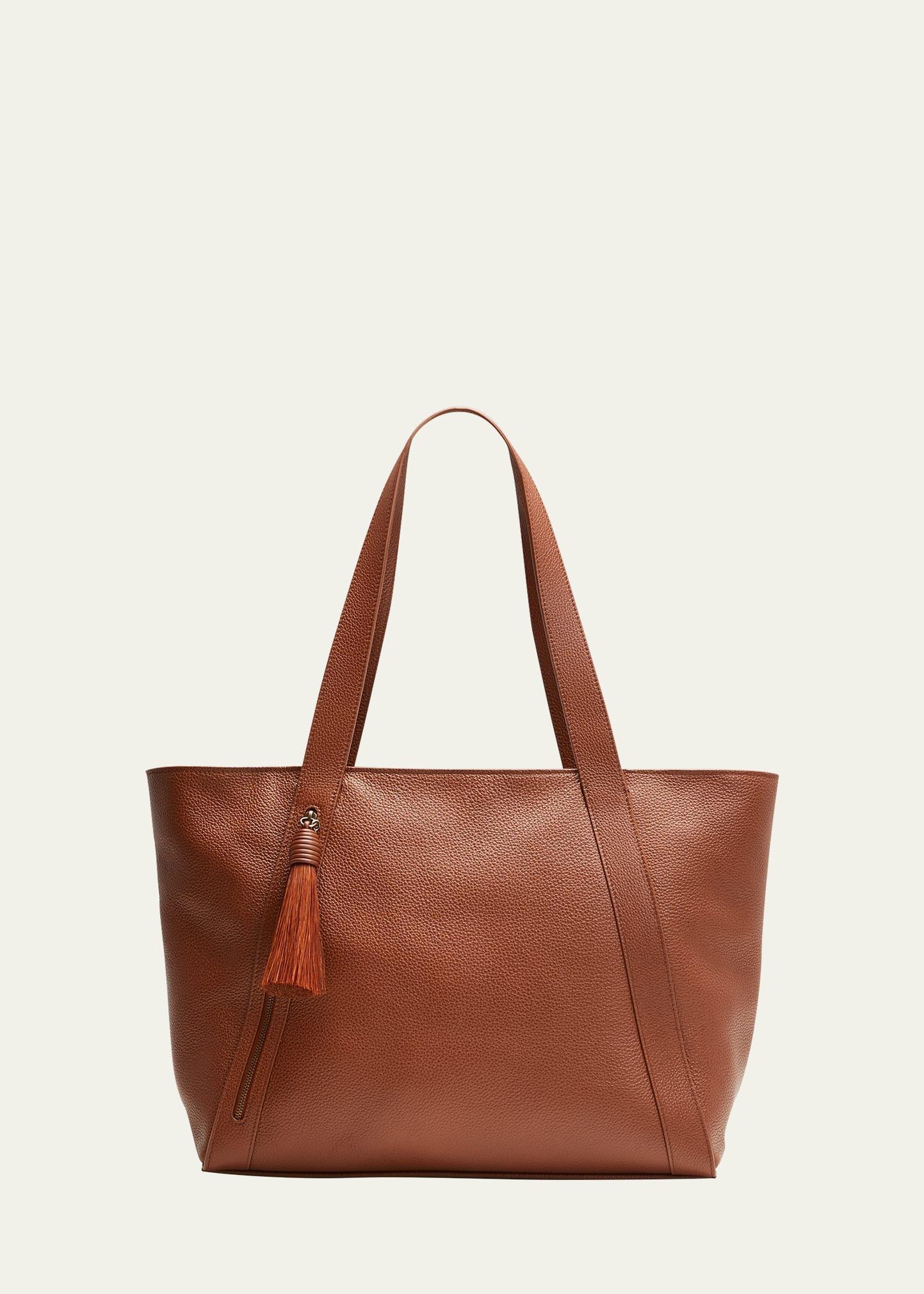 Alexa Zip Leather Tote Bag Product Image