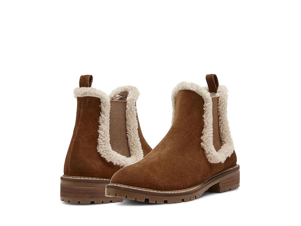 Steve Madden Leopold (Camel Suede Fur) Women's Boots Product Image