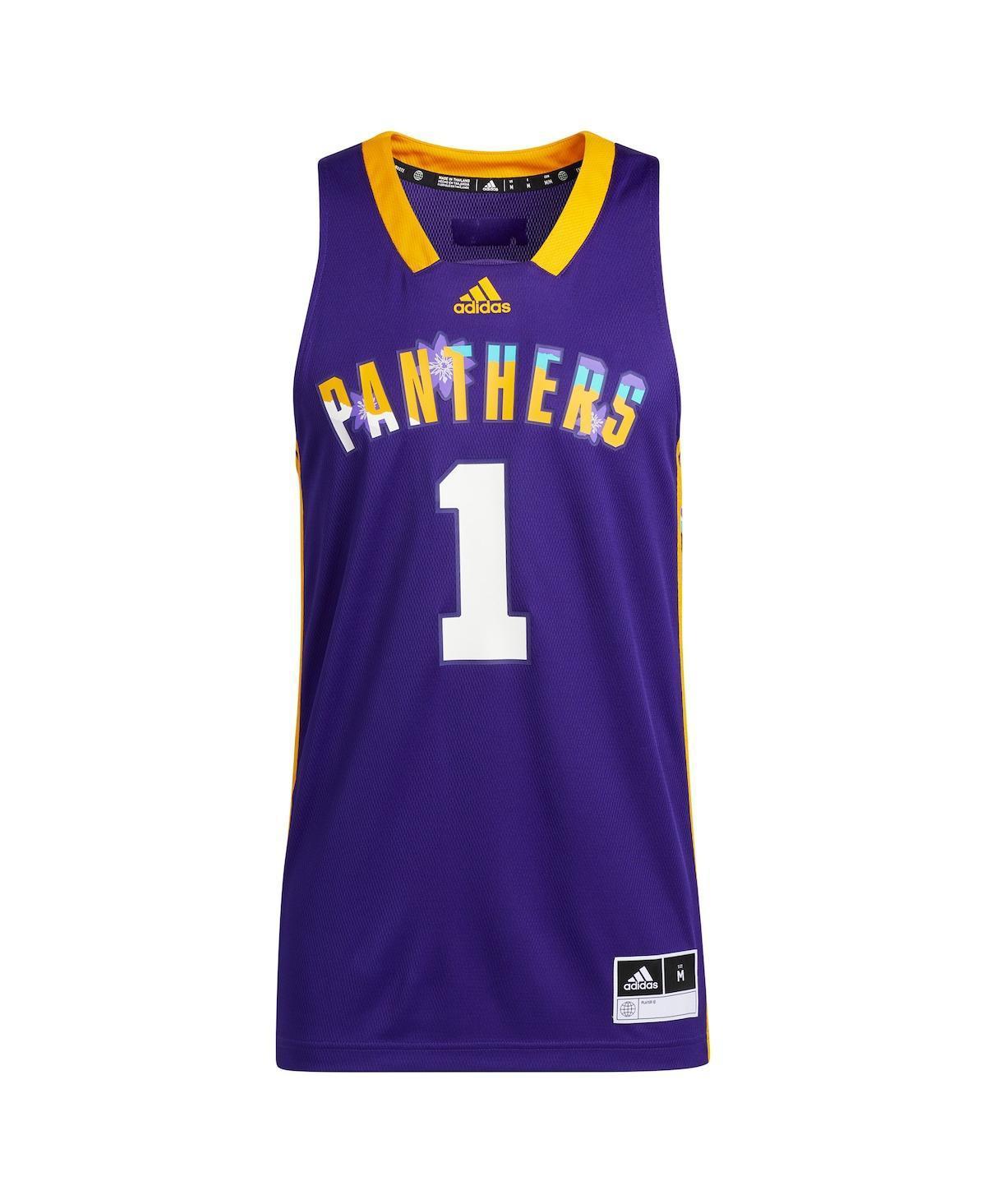 Mens adidas Purple Prairie View A&M Panthers Honoring Black Excellence Replica Basketball Jersey - Purple Product Image