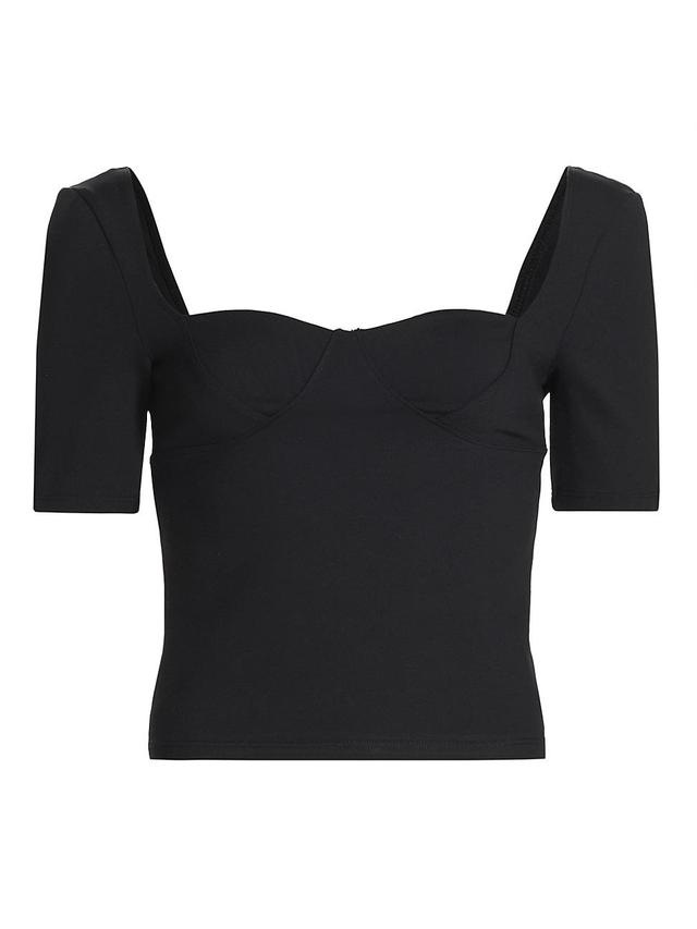 Womens Just Looking Crop Top Product Image