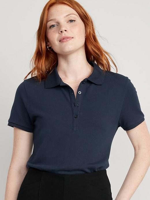 Uniform Pique Polo for Women Product Image