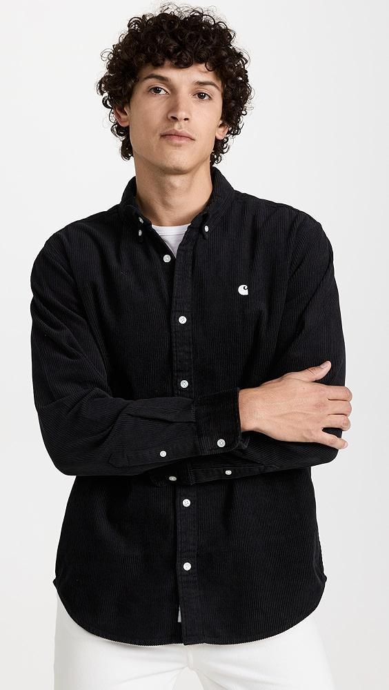 Carhartt WIP Long Sleeve Madison Cord Shirt | Shopbop Product Image