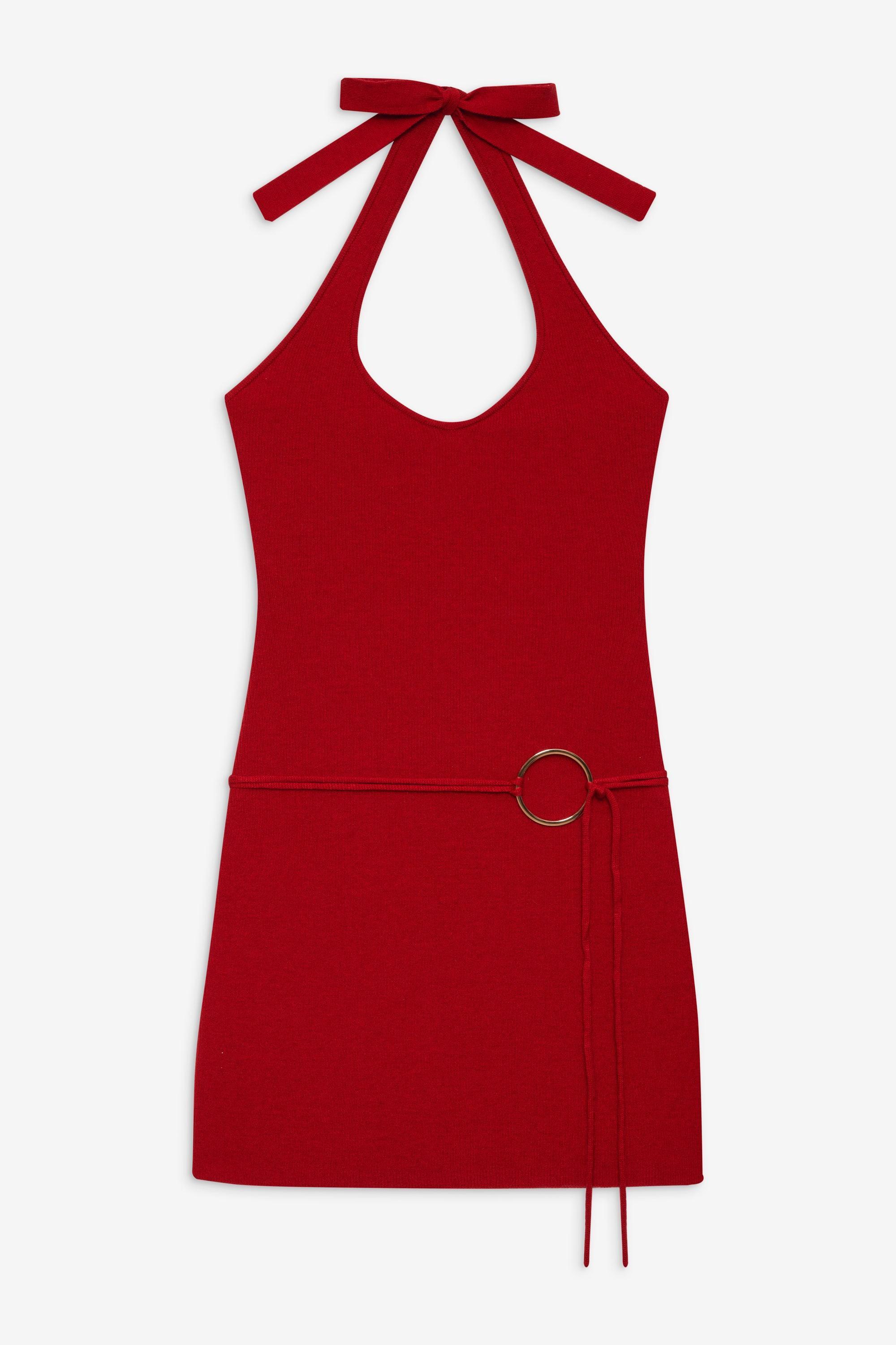 Dolly Knit Mini Dress - Heartstrings Product Image