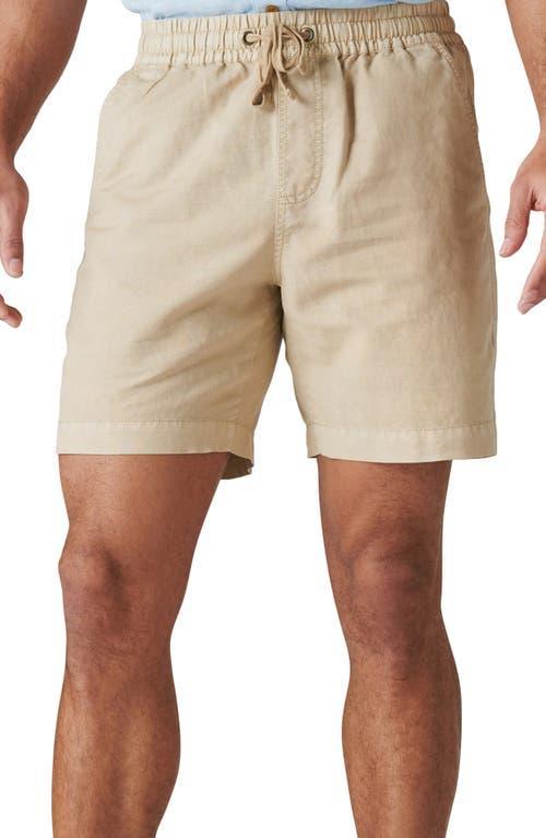 Lucky Brand Drawstring Waist Cotton & Linen Short Product Image