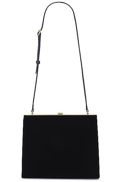 Saint Laurent Small Gaia Shoulder Bag in Black Product Image