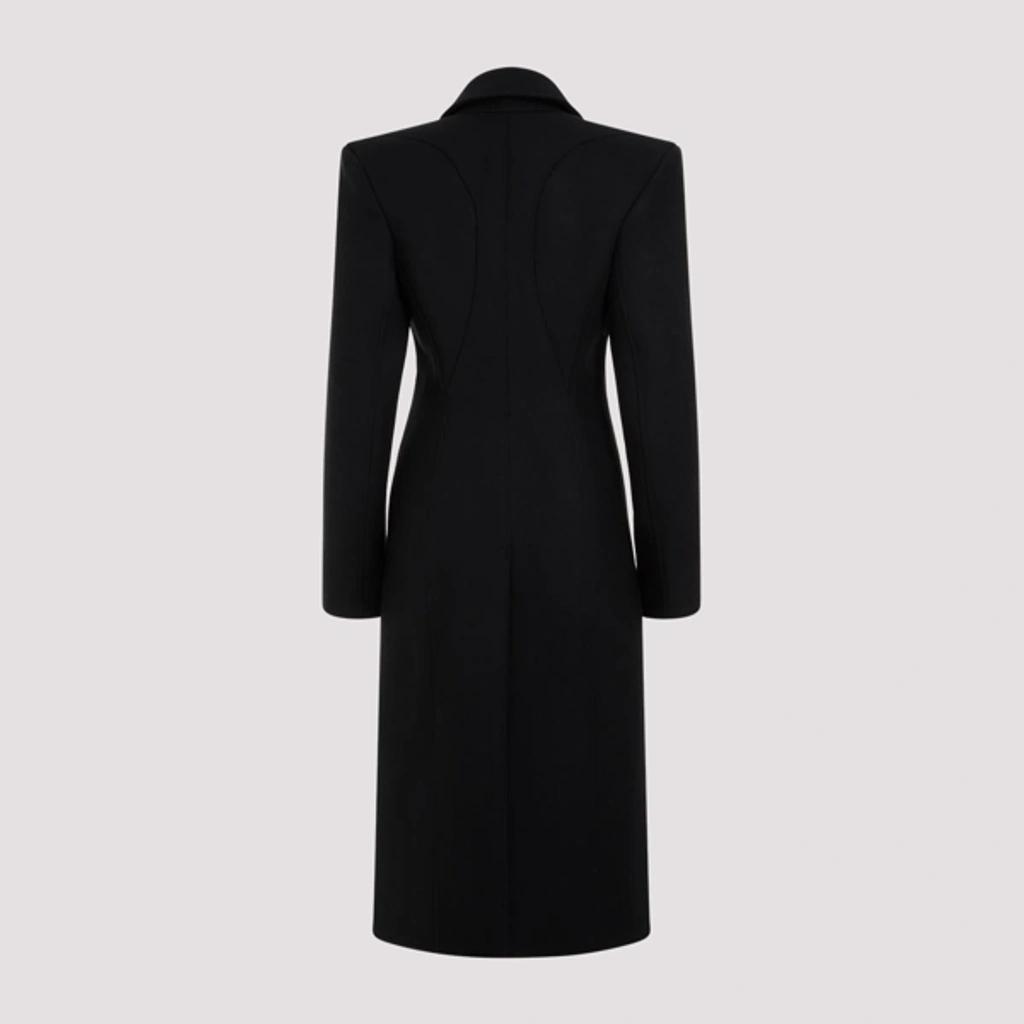 VALENTINO GARAVANI Mugler Coat In Black Product Image