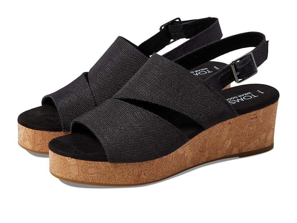 TOMS Claudine Platform Wedge Sandal Product Image