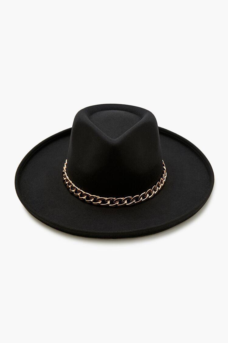 Curb Chain-Trim Fedora | Forever 21 product image