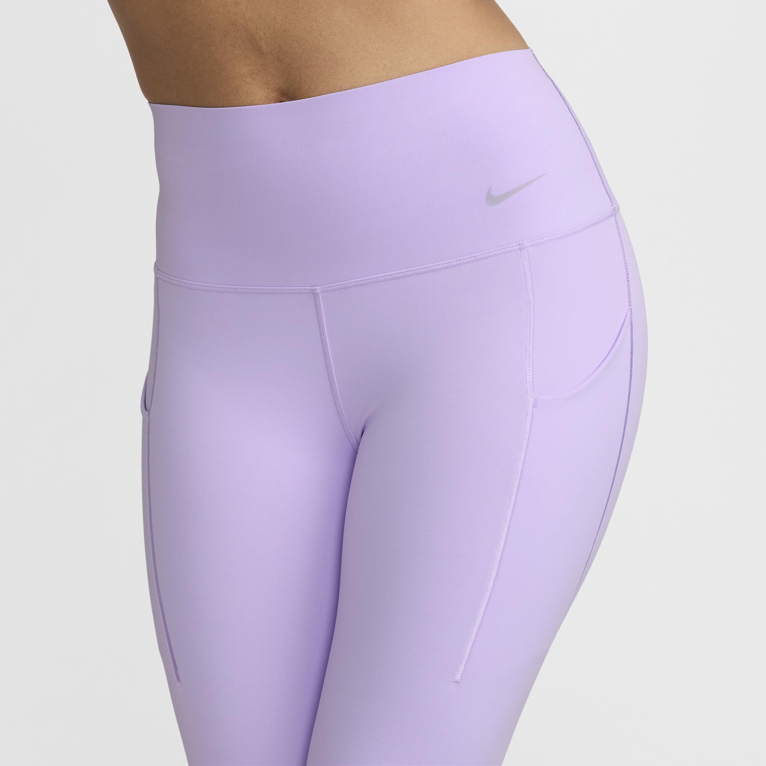 Nike Womens Universa Medium-Support High-Waisted 7/8 Leggings with Pockets Product Image