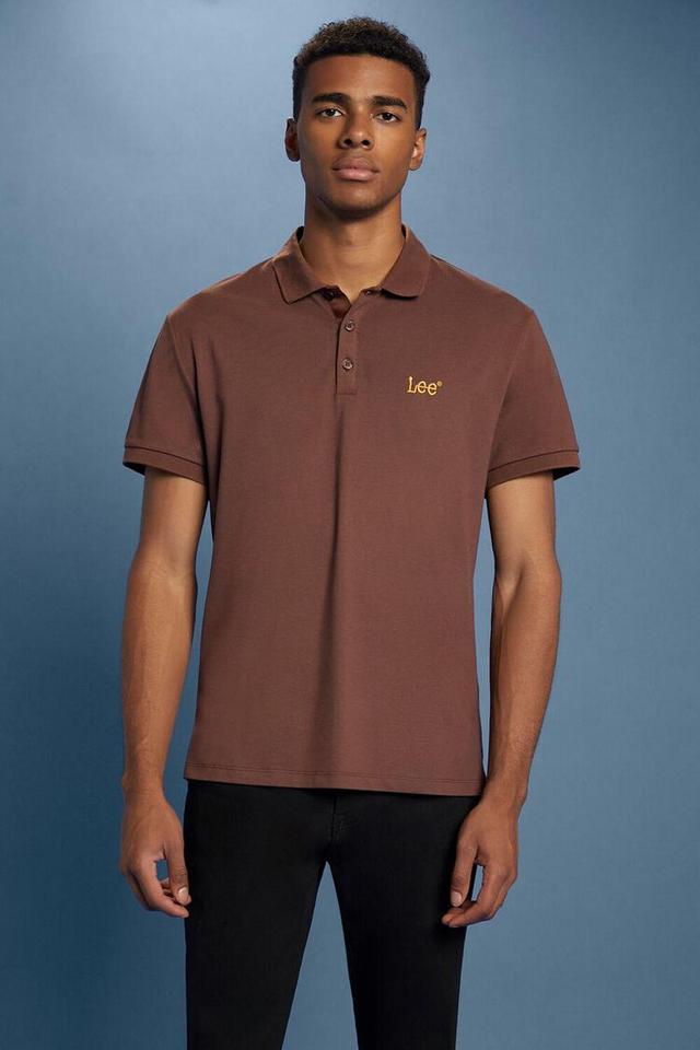 Lee Embroidered Polo Shirt | Forever 21 Product Image