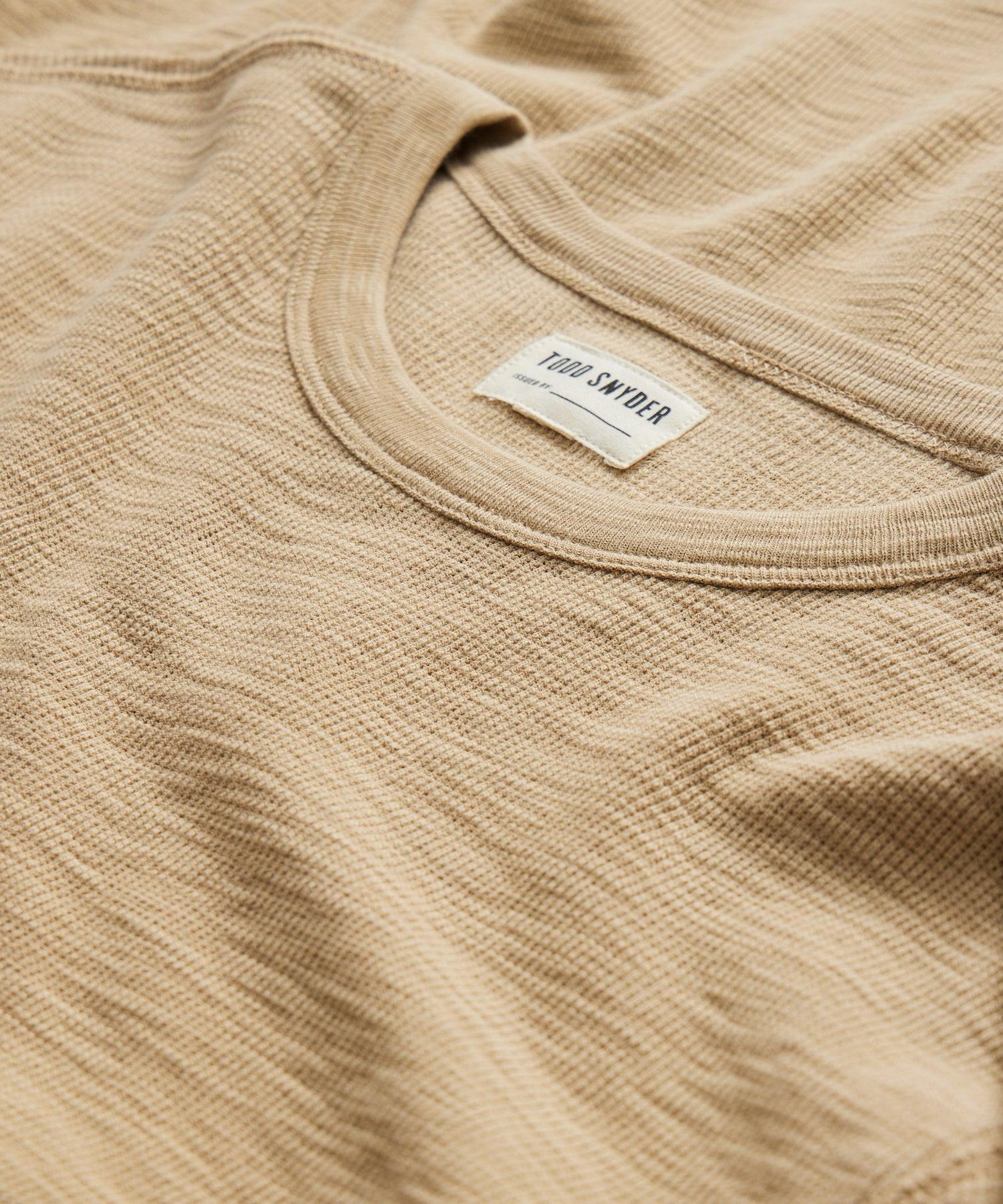 Lightweight Mini Waffle Tee in Baja Dunes Product Image