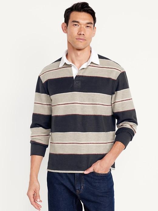 Long-Sleeve Rugby Polo Product Image