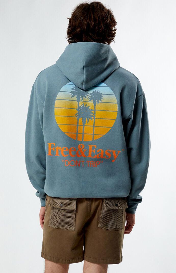 Free & Easy Men's Three Palms Heavy Fleece Hoodie Product Image