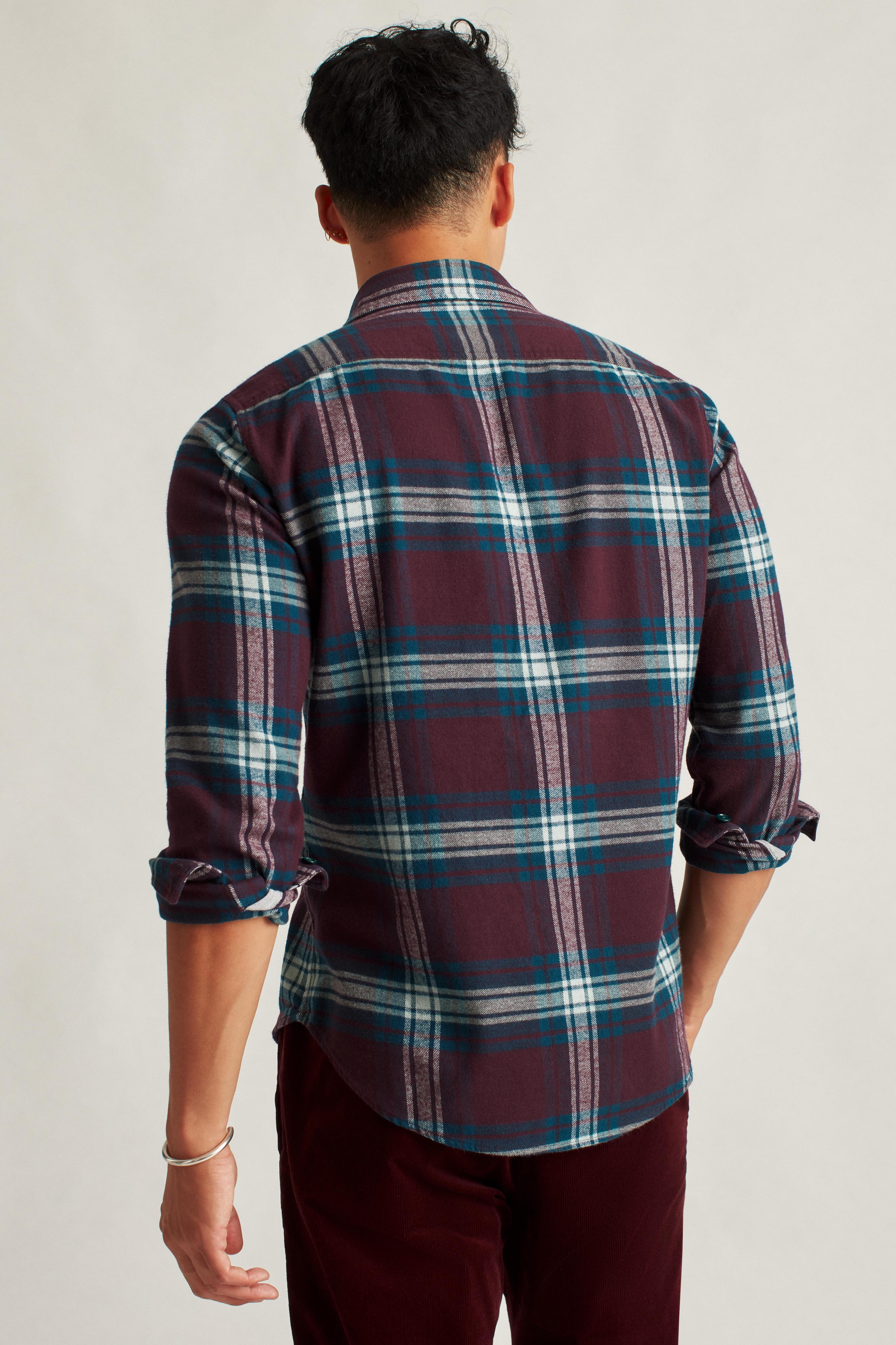 Stretch Flannel Shirt Product Image