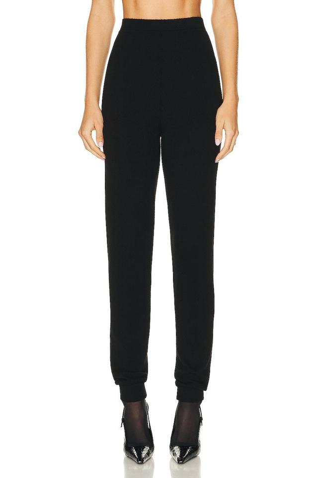 Saint Laurent High Waist Legging in Black Product Image