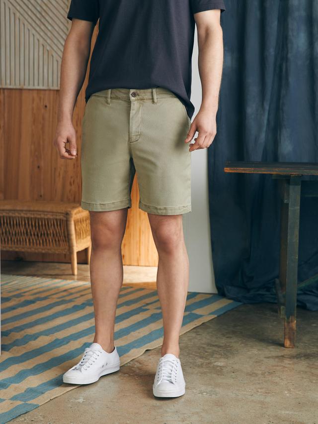 Coastline Stretch Chino Short (8" Inseam) - Mountain Olive Male Product Image