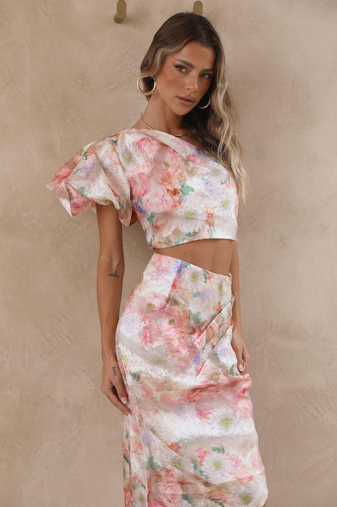 Serenity Crop Top Pink Product Image