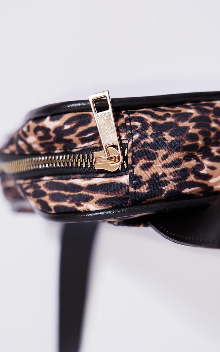 Leopard Print Nylon Rectangular Fanny Pack Product Image