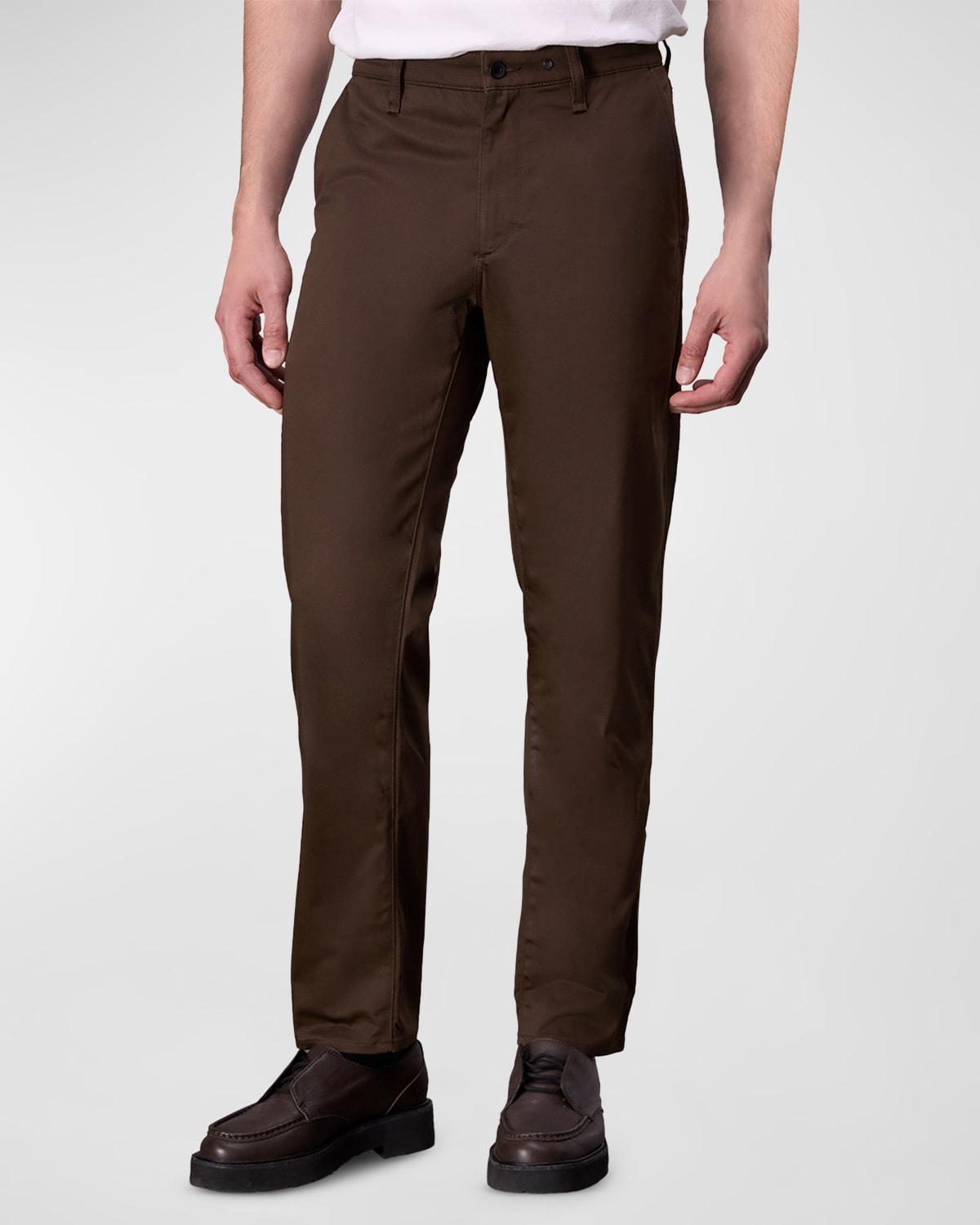 Mens Stretch-Cotton Straight-Leg Chino Pants Product Image