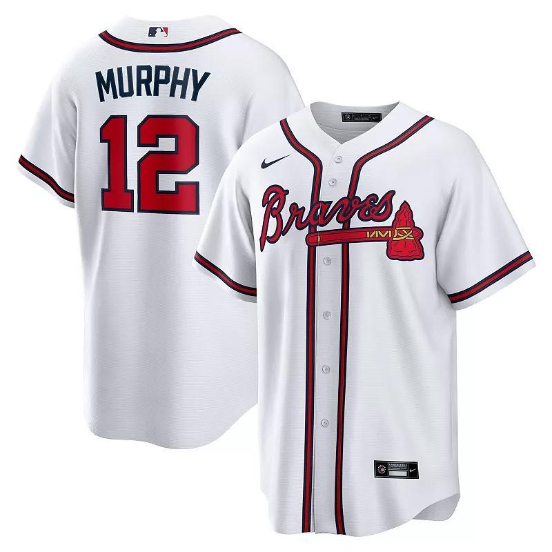 Mens Nike Sean Murphy Atlanta Braves Replica Player Jersey Product Image