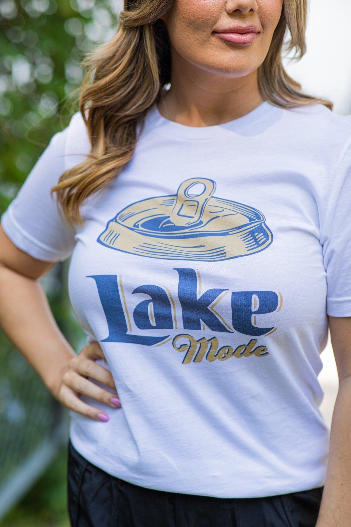 White Lake Mode Graphic Tee Product Image