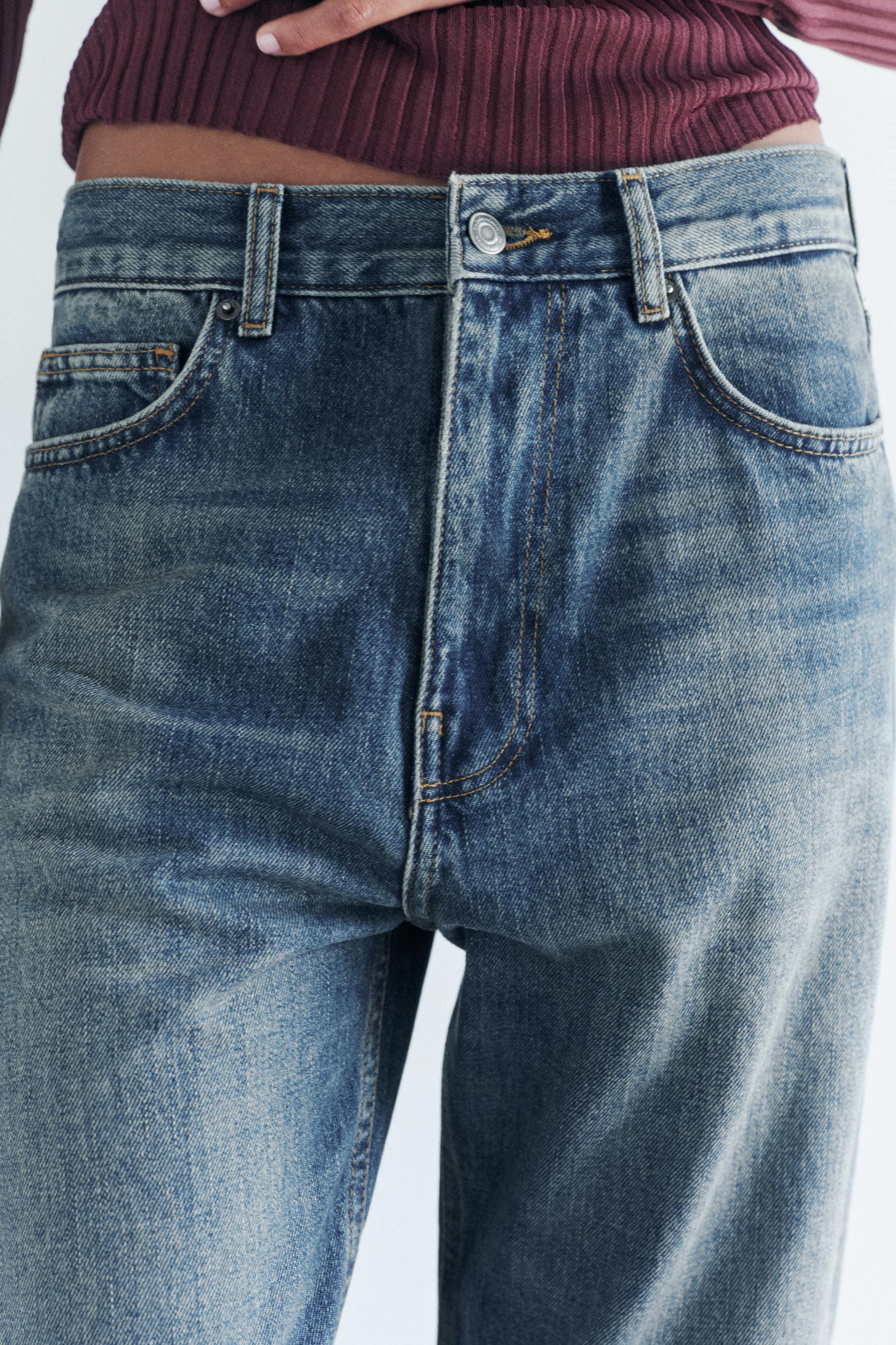 RELAXED MID WAIST JEANS ZW COLLECTION Product Image