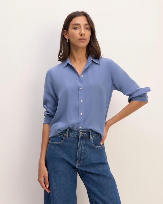 Womens Must-Have Shirt in Washable Silk by Everlane Product Image