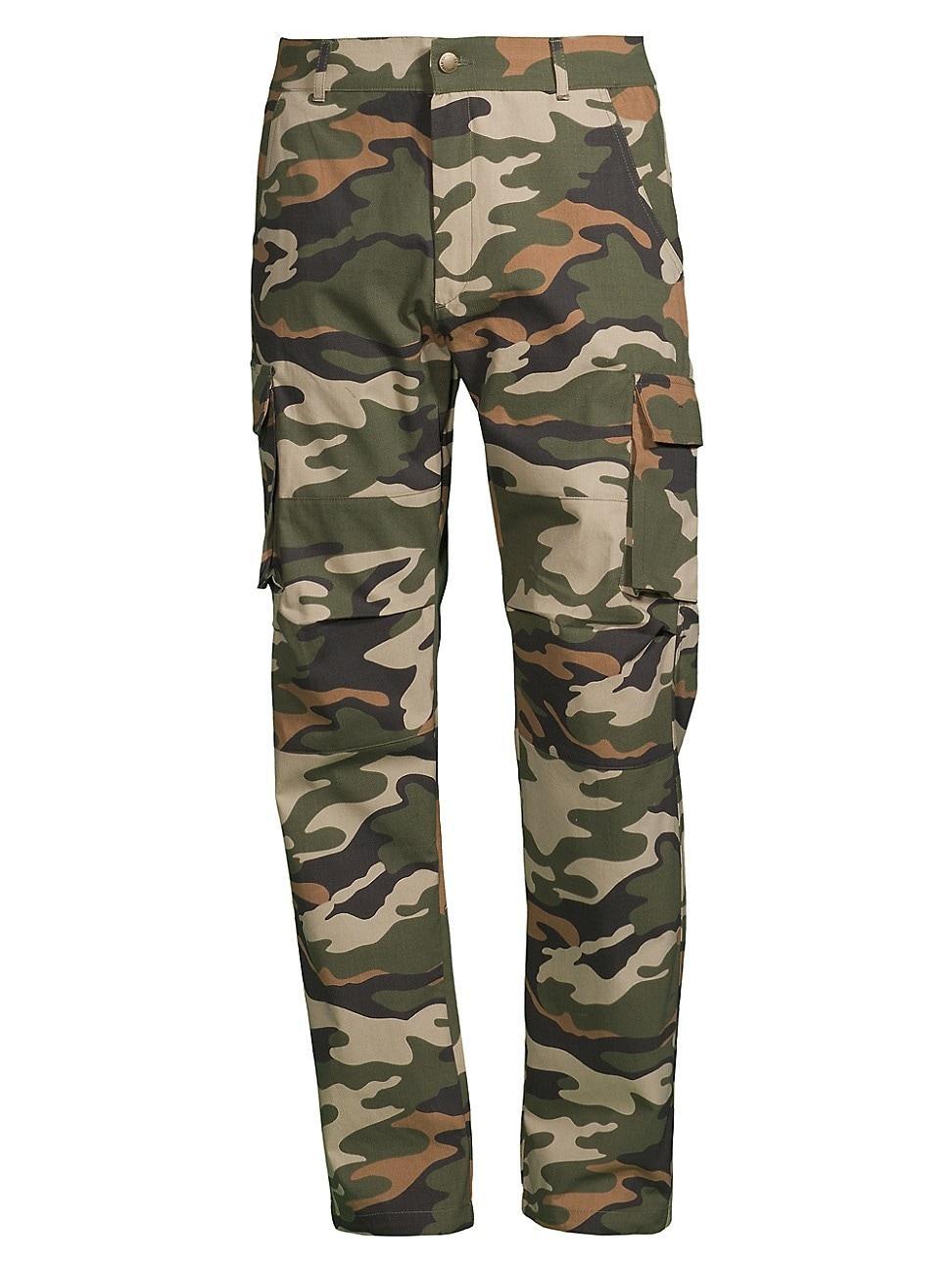 Mens Camo Ripstop Cargo Pants Product Image