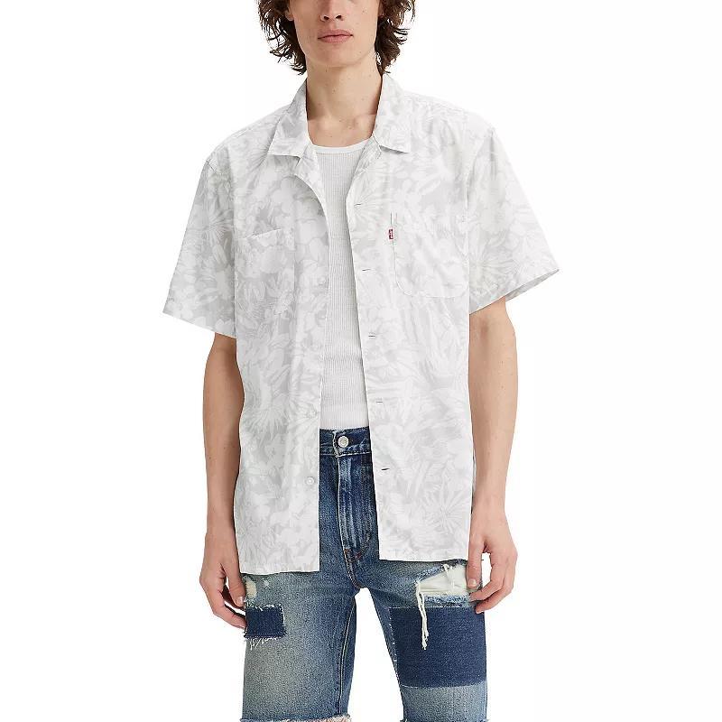 Mens Levis Short-Sleeve Classic Fit Button-Down Tee Product Image