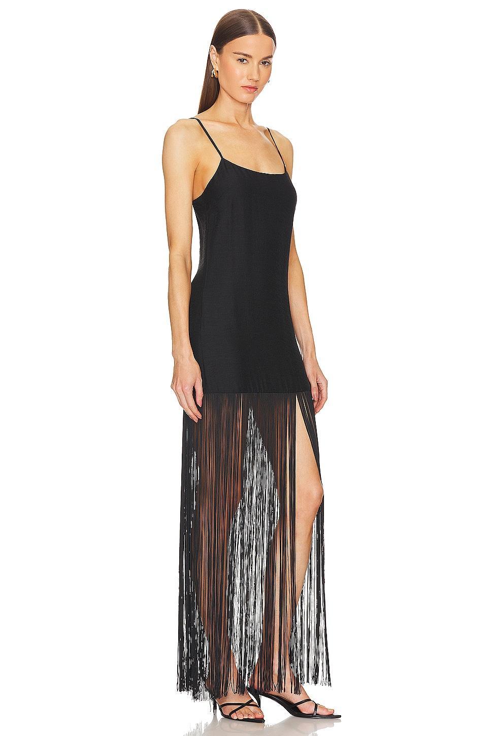 Zodiac Fringe Gown SIMONMILLER Product Image