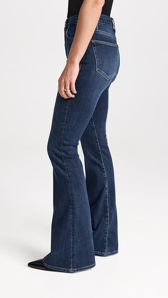 FRAME Petite Le Pixie Super High Flare Jeans | Shopbop Product Image