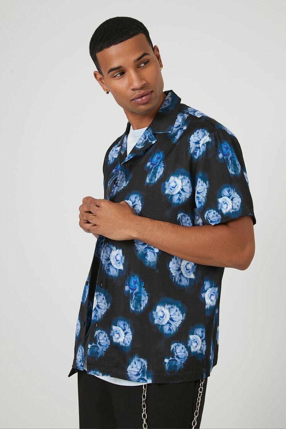 Satin Floral Print Shirt | Forever 21 Product Image