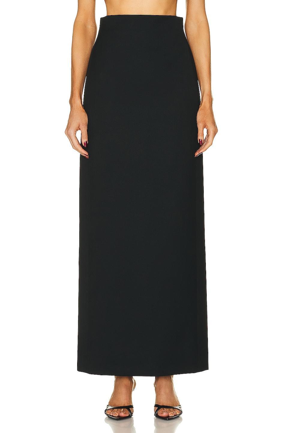 WARDROBE.NYC Column Skirt Black. (also in XS, XXS). product image