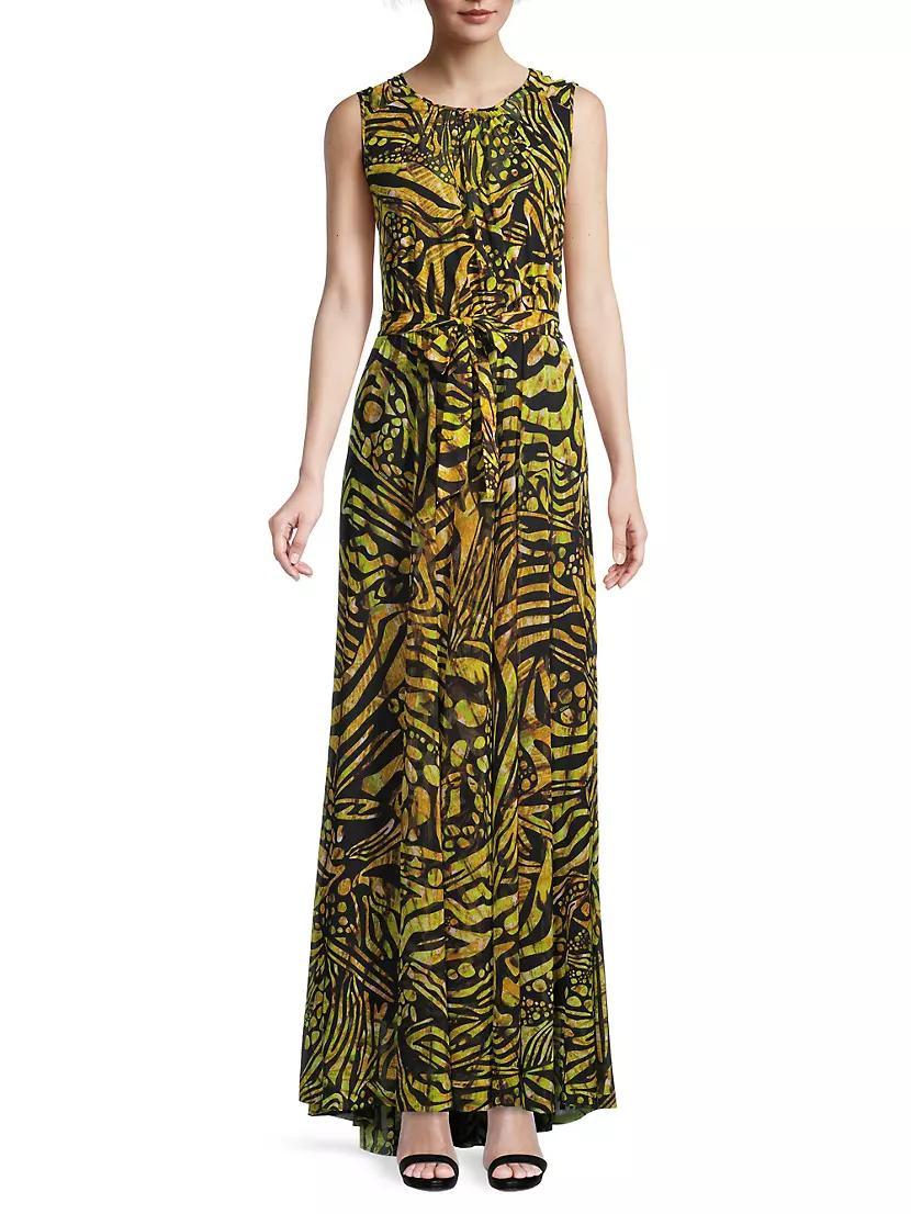 Abito Lungo Printed Maxi Dress Product Image