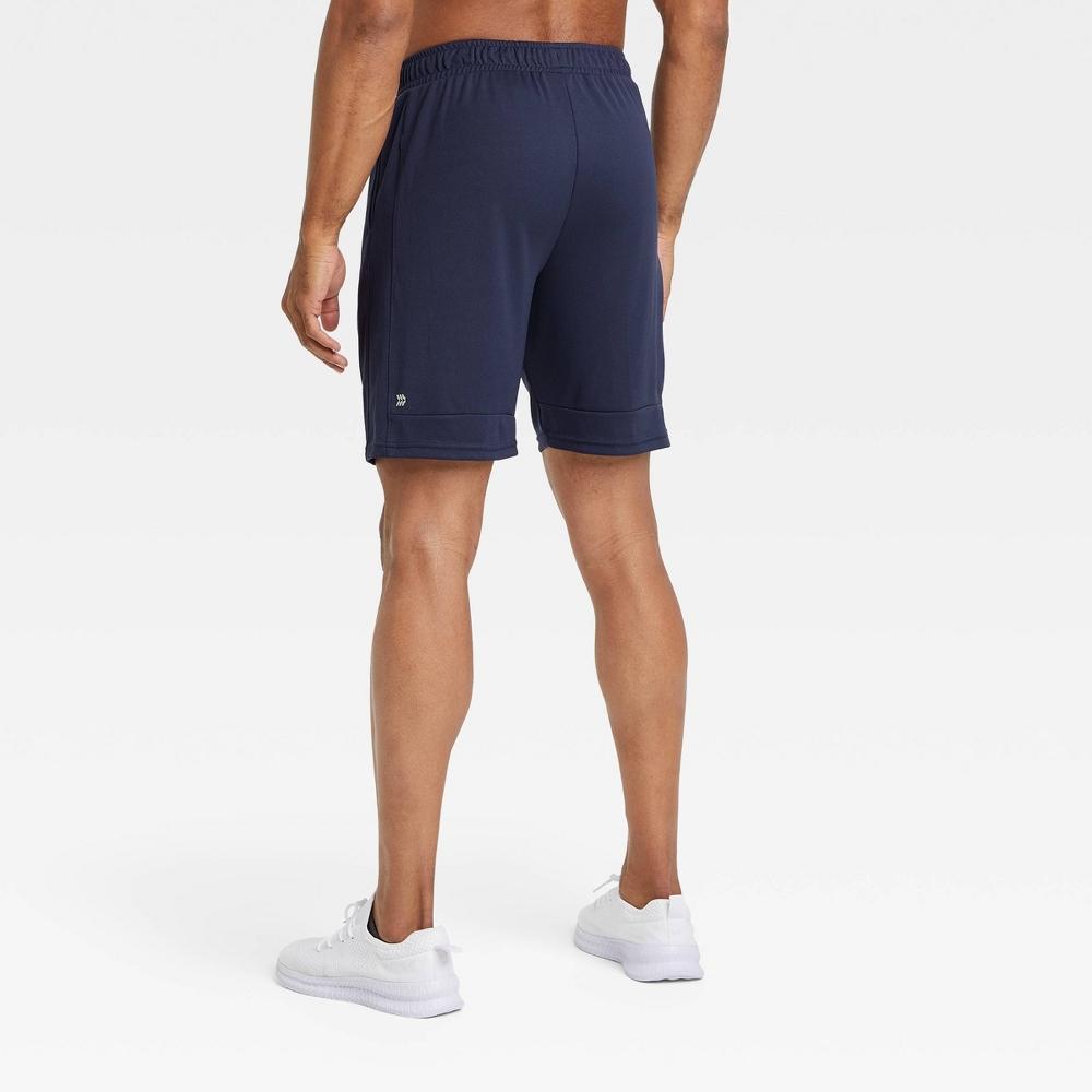 Mens Mesh Shorts 8.5 - All in Motion Navy S, Blue Product Image